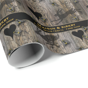 Papier Cadeau Ruche de miel ferme artisanale