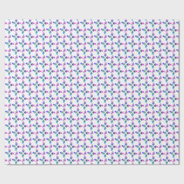 Papier Cadeau Sacred Heart Multicolor Blanc Arrière - plan Relig (Plat)