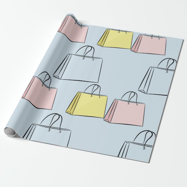 Papier Cadeau Sacs d'emballage Papier (Déroulé)