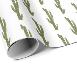 Papier Cadeau Saguaro Cactus Desert Plantes Cadeau N'importe que