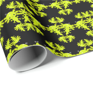 Papier Cadeau Salamandre axotique exotique