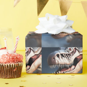 Papier Cadeau Salutations Mon Fellow T Rexs, Envelopper le papie
