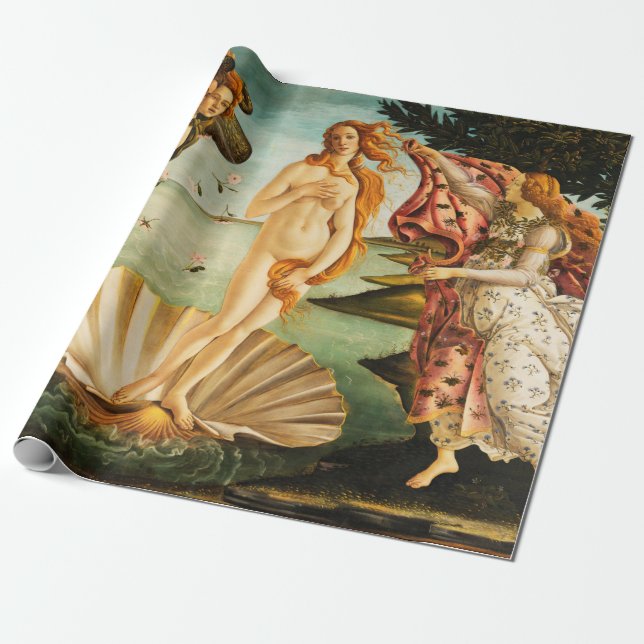 Papier Cadeau Sandro Botticelli La naissance de Vénus Art (Déroulé)
