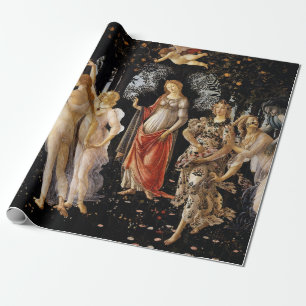 Papier Cadeau Sandro Botticelli - La Primavera
