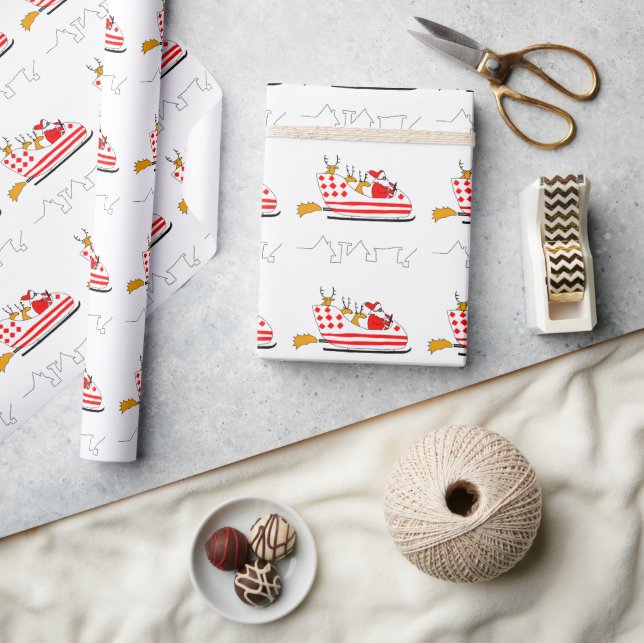 Papier Cadeau Santa Claus (Artisanat)