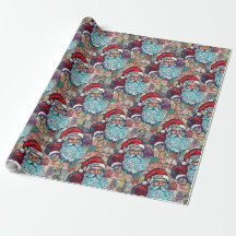 Santa Wrapping Paper