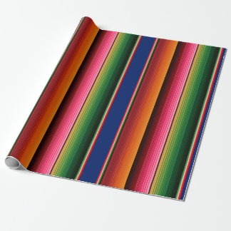 Papier Cadeau Sarape Print Wrapping Paper