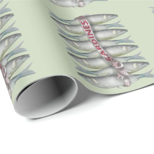 Papier Cadeau Sardines fraîches