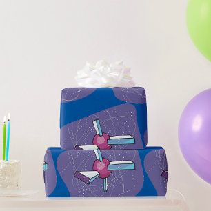 Papier Cadeau Satellite