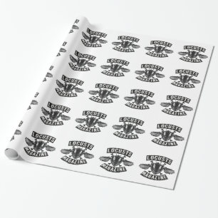 Papier Cadeau Sauterelles - voitures de coutume de n de Lowrider