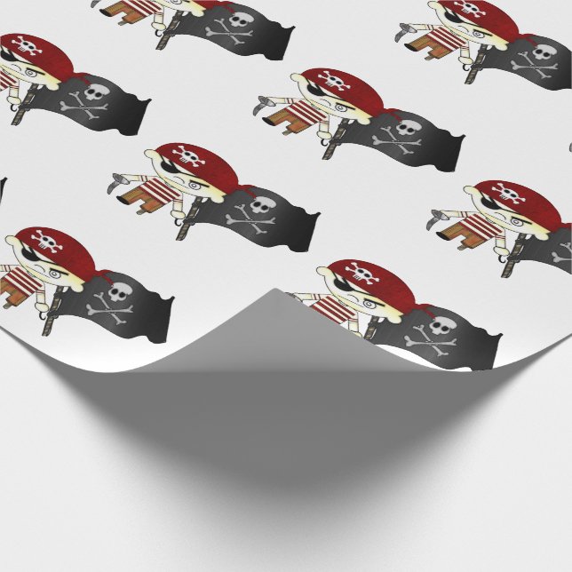 Papier Cadeau Scallywag Pirate KIDS (Coin)