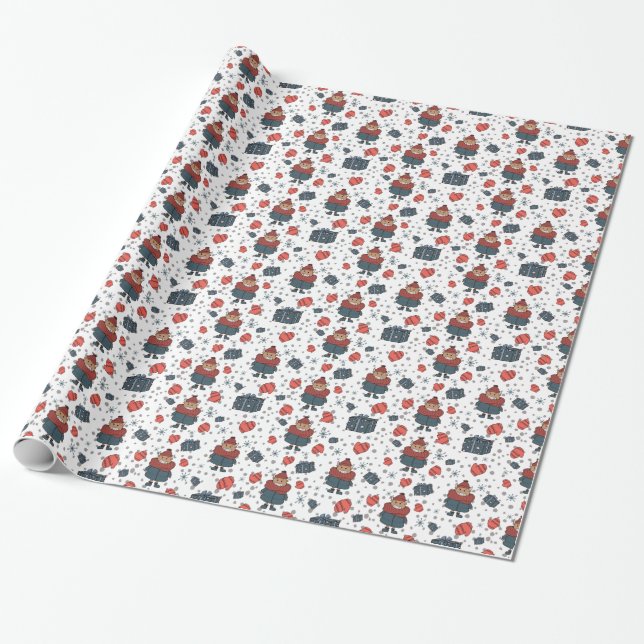 Papier Cadeau scandinave (Déroulé)