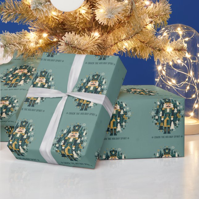 Papier Cadeau Scandinavian Christmas Nutcracker (Vacances)