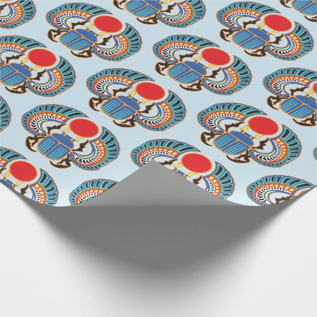 Papier Cadeau scarabée égyptien (Coin)