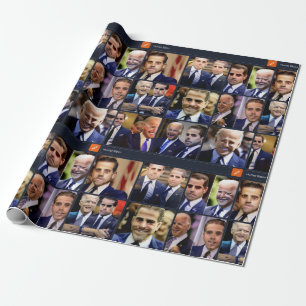 Papier Cadeau Scary Biden