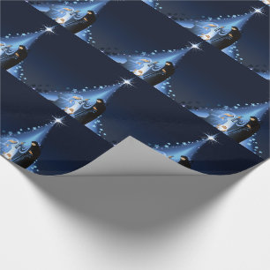 Papier Cadeau Scène de nativité