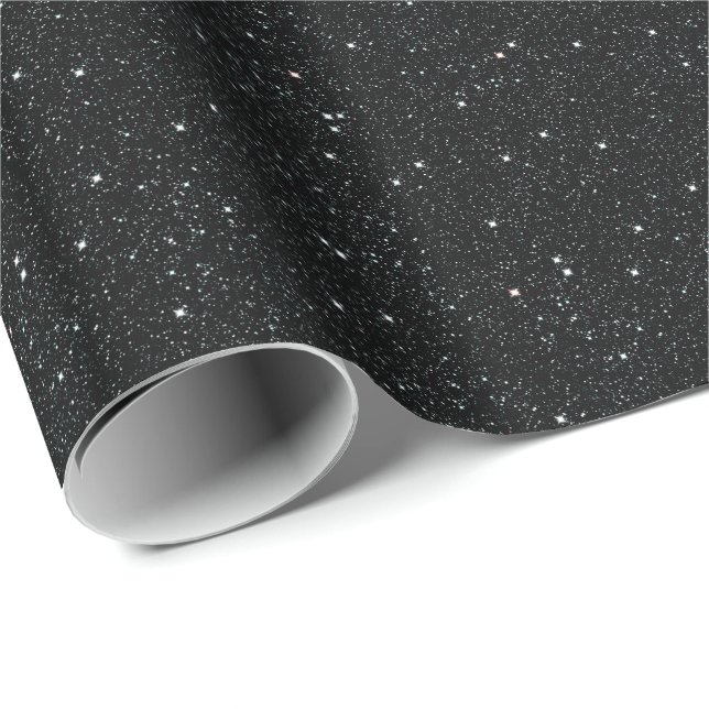 Papier Cadeau SCINTILLEMENT, SCINTILLEMENT, PEU DE ~ d'ÉTOILES (Coin rond)