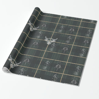 Papier Cadeau Scottish Collection 4 Papier d'enveloppement