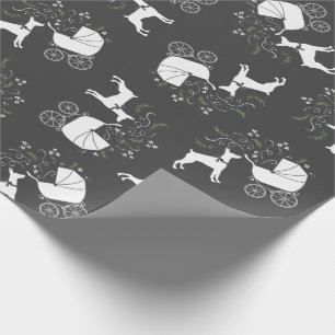 Papier Cadeau Scottish Dog Baby shower Puppy Scottish Terrier Gr