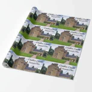 Papier Cadeau ScottishBurnett Clan Crathes Castle Wraptle Papier