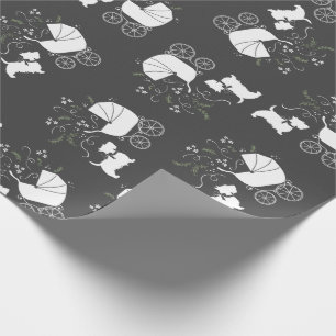 Papier Cadeau Scotty Dog Baby shower