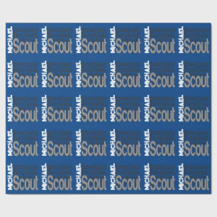 Papier Cadeau Scout Extraordinaire PERSONNALISÉ