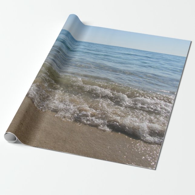 Papier Cadeau Sea & Sand Beach (Déroulé)