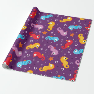 Papier Cadeau Seahors Motif sans voile