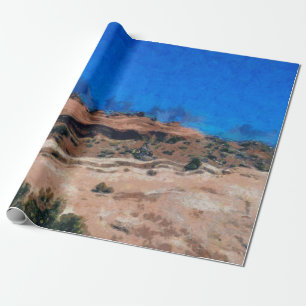 Papier Cadeau Secousse au sol pendant un tremblement de terre