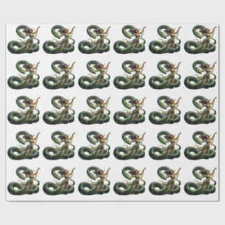 Papier Cadeau Serpent femelle