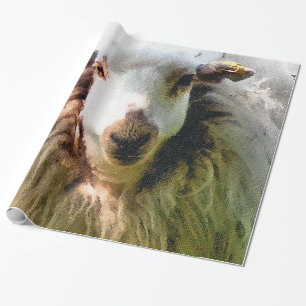 PAPIER CADEAU SHEEP