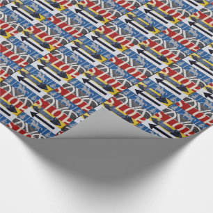 Papier Cadeau Signes de trafic