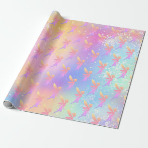 Papier Cadeau silhouette motif blanc