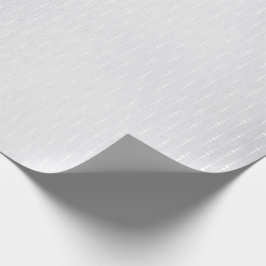 Papier Cadeau Silver Monochromatic Grey Delicops Drops Stripes