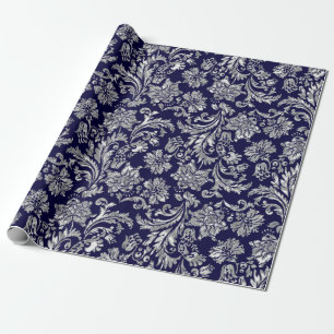 Papier Cadeau Silvers & Midnight Blue Damas