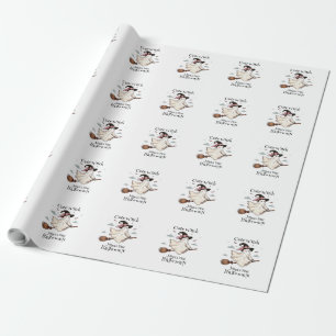 Papier Cadeau Simple et élégante Mignonne sorcière première Hall