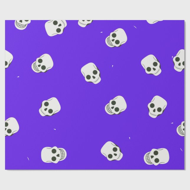 Papier Cadeau Skeletons Whims, Skeletons Halloween, Squelette (Plat)