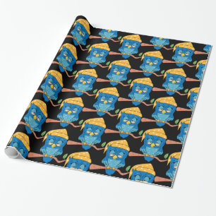 Papier Cadeau Sleepy Owl Thunder_Cove