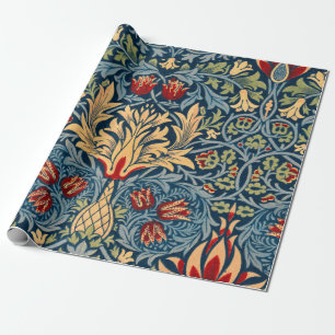 Papier Cadeau Snakeshead, Fond d'écran de fleurs de William Morr