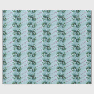 Papier Cadeau Snowflakes patterned gift wrap