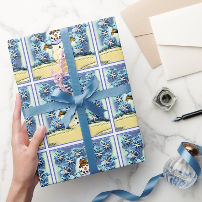 Papier Cadeau Snowie Snowman (Cadeaux)