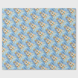 Papier Cadeau SNOWMAN super, SIGNE DE PAIX CHRISTMAS CADEAU WRAP