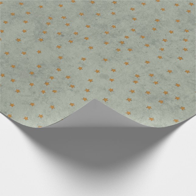 Papier Cadeau Soft Star Pattern Wrapping Paper (Coin)