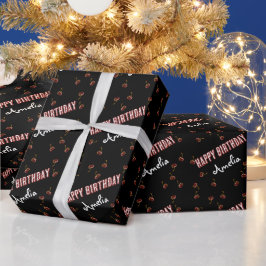 Papier Cadeau Soirée sucrée Fête personnalisée