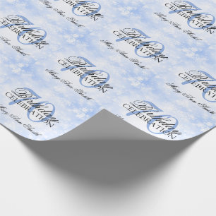 Papier Cadeau Soixante-dixième fête d'anniversaire du pays des