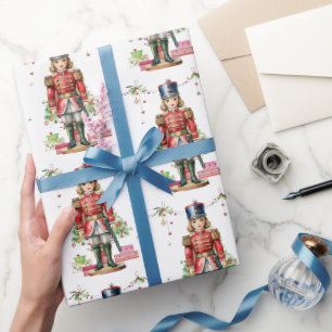 Papier Cadeau Soldat jouet arbre de Noël