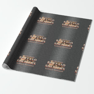 Papier Cadeau Soldats de Buffalo d'ABH