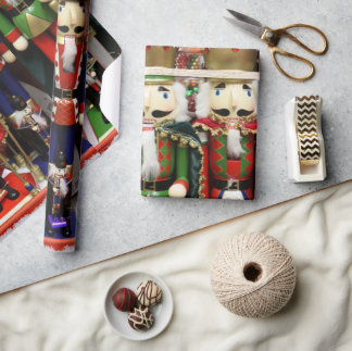 Papier Cadeau Soldats de Noël des Noisettes