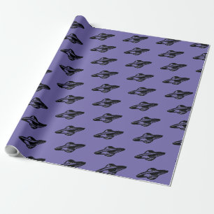 Papier Cadeau Soucoupe volante UFO
