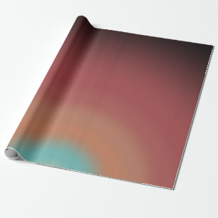 Papier Cadeau Southwestern Southwest Desert Rainbow Art Design